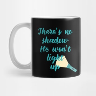 Reckless love of God Cory Asbury lyrics There's no shadow you won't light up WEAR YOUR WORSHIP Christian design Mug